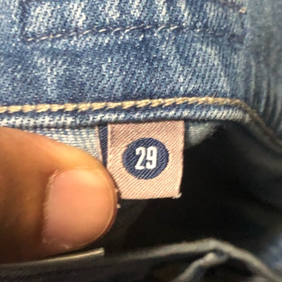 Citizens of Humanity Dani Cropped Straight Leg Jeans Women's 29 Cuffed Relaxed - Picture 4 of 7